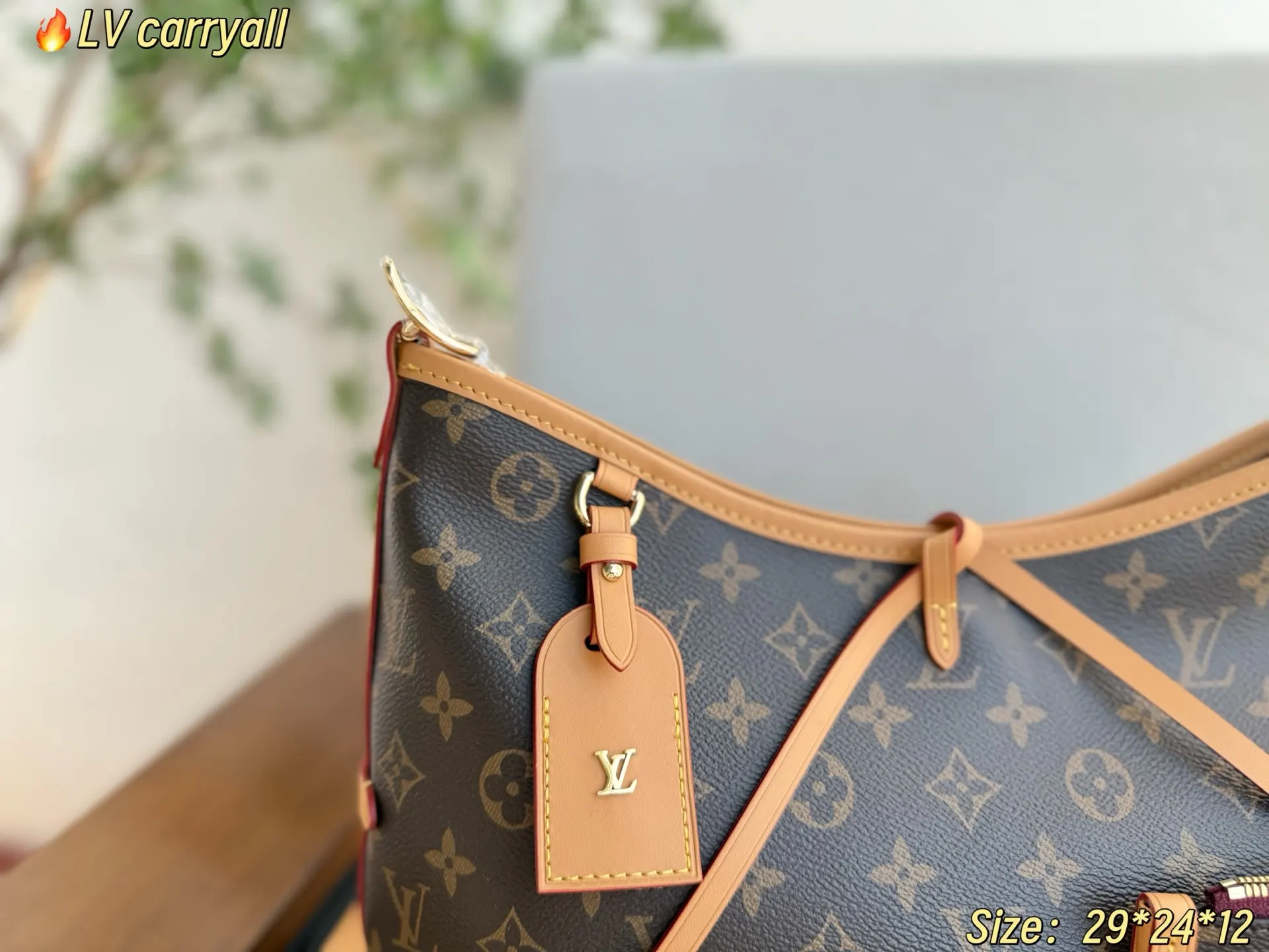 LV CarryAll 老花 斜挎包 轻便斜挎款