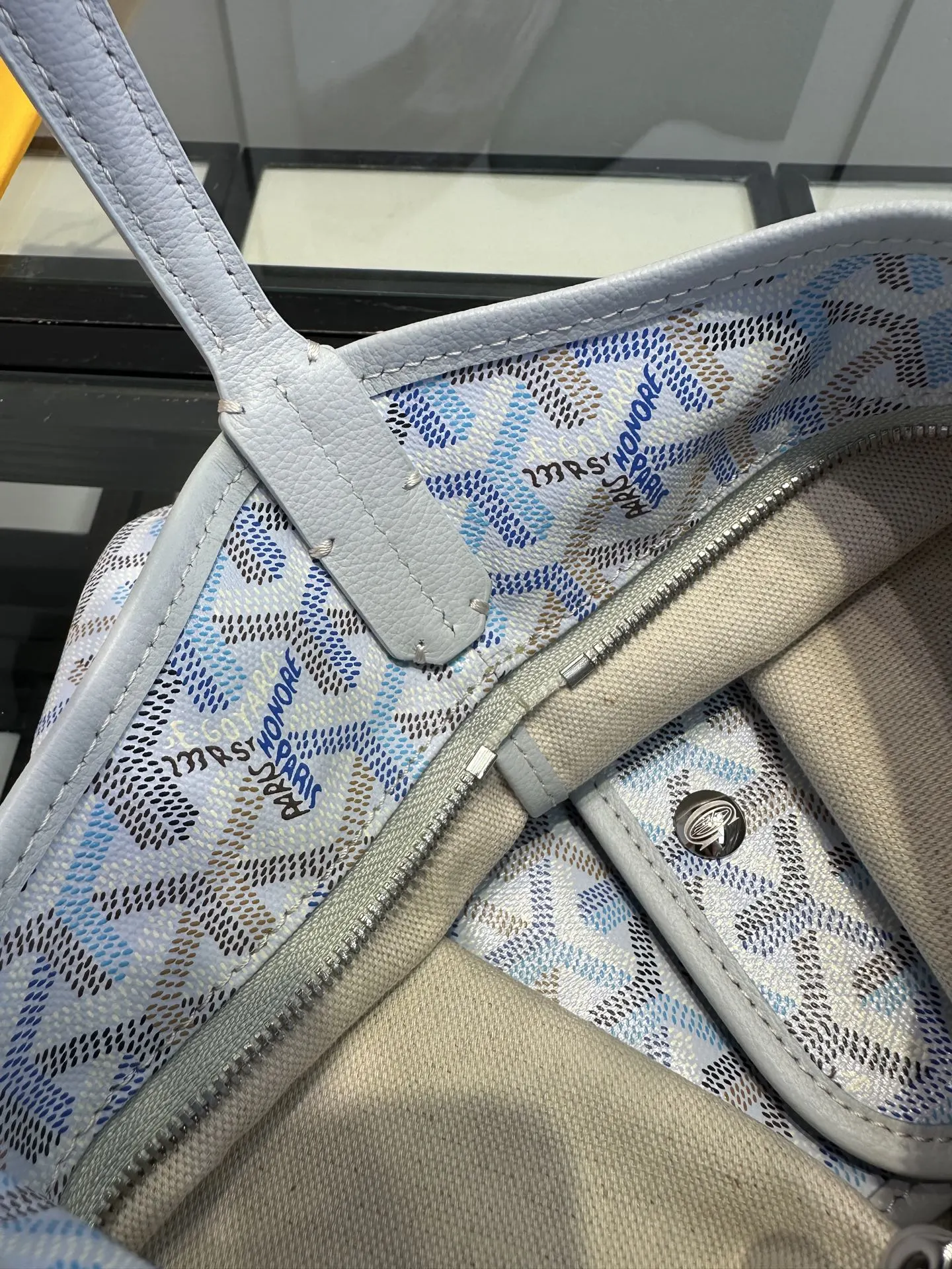 Goyard Hobo 戈雅 迷你hobo 腋下包 极地藍 四季炫彩 托特包 大容量托特款