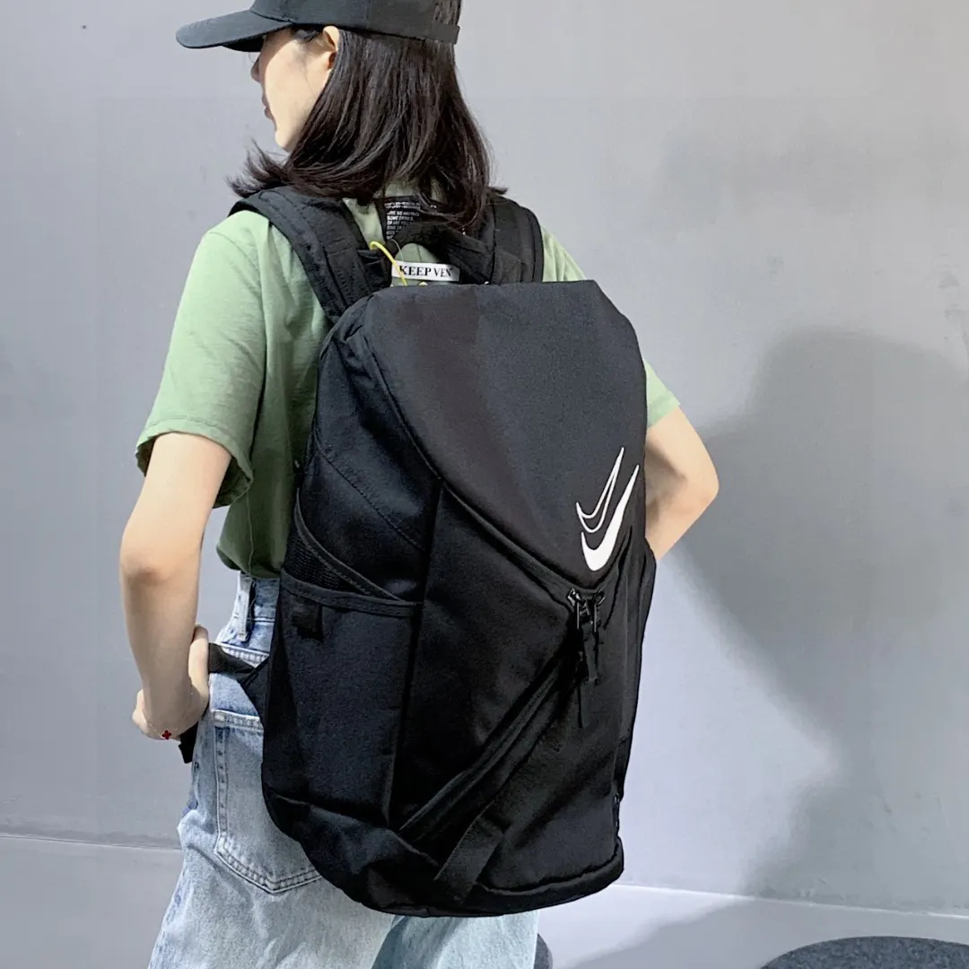 黑色 白色 Nike耐克杜兰特双勾刺绣大容量篮球包男女同款 双肩包 实用双肩款