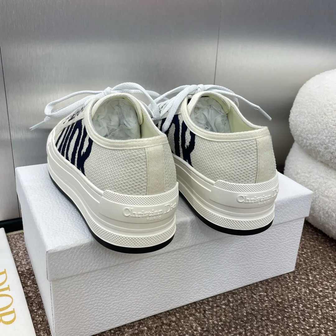 Dior 厚底 拼色 运动鞋