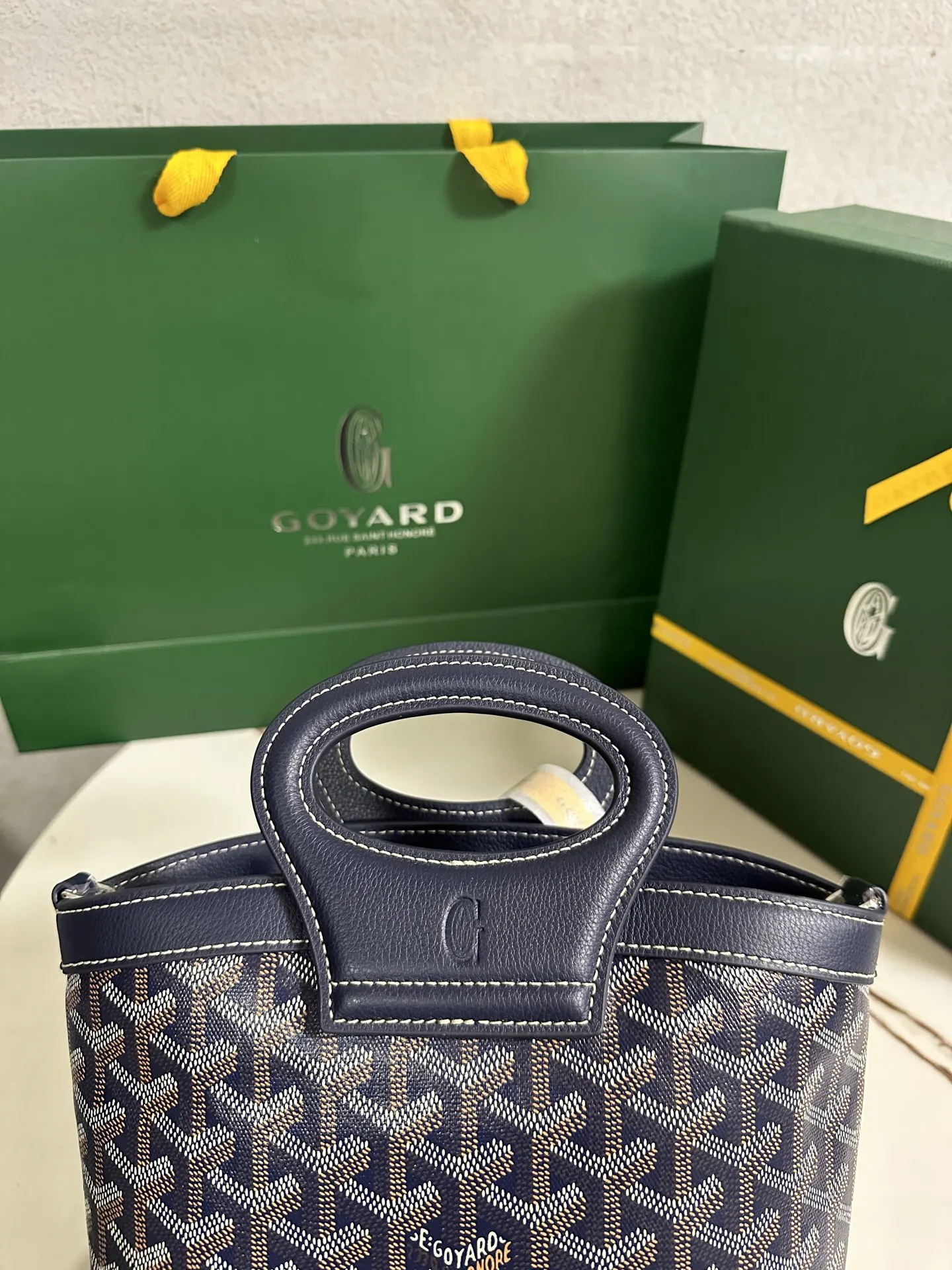 Goyard Shoulder Bag Classic Leather
