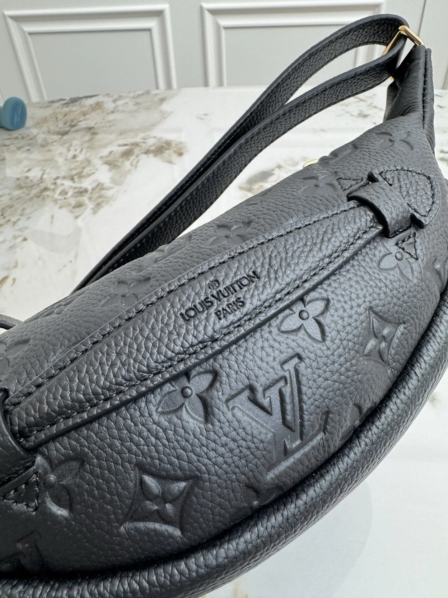 Louis Vuitton 黑色 老花 单肩包 实拍款01