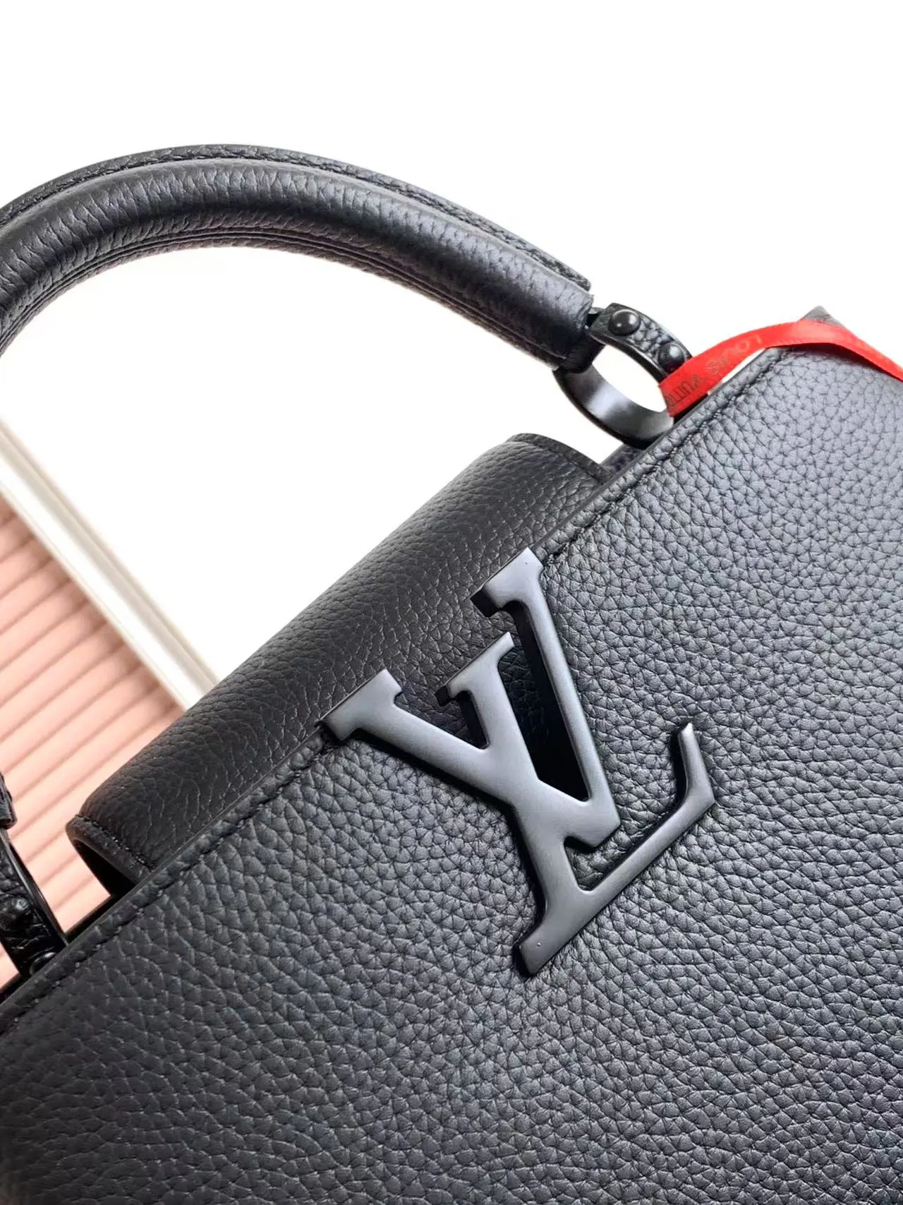 Black Chain Bag Leather