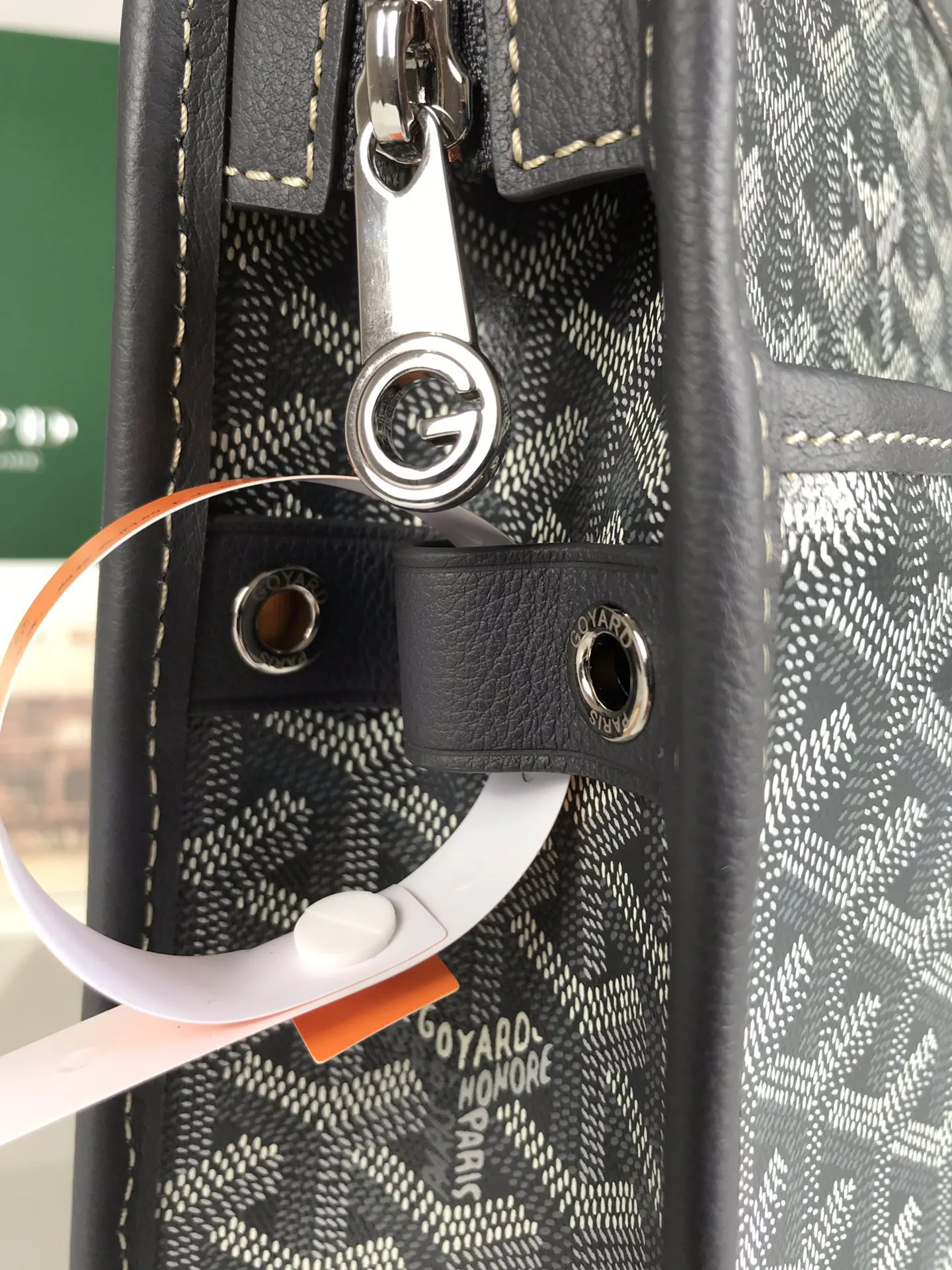 Goyard Yellow Clutch Bag Leather