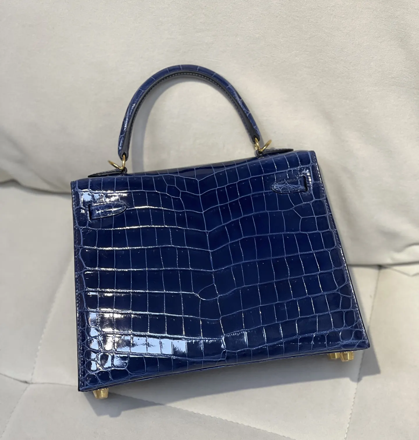 Hermès Kelly 宝石藍 手提包 25cm