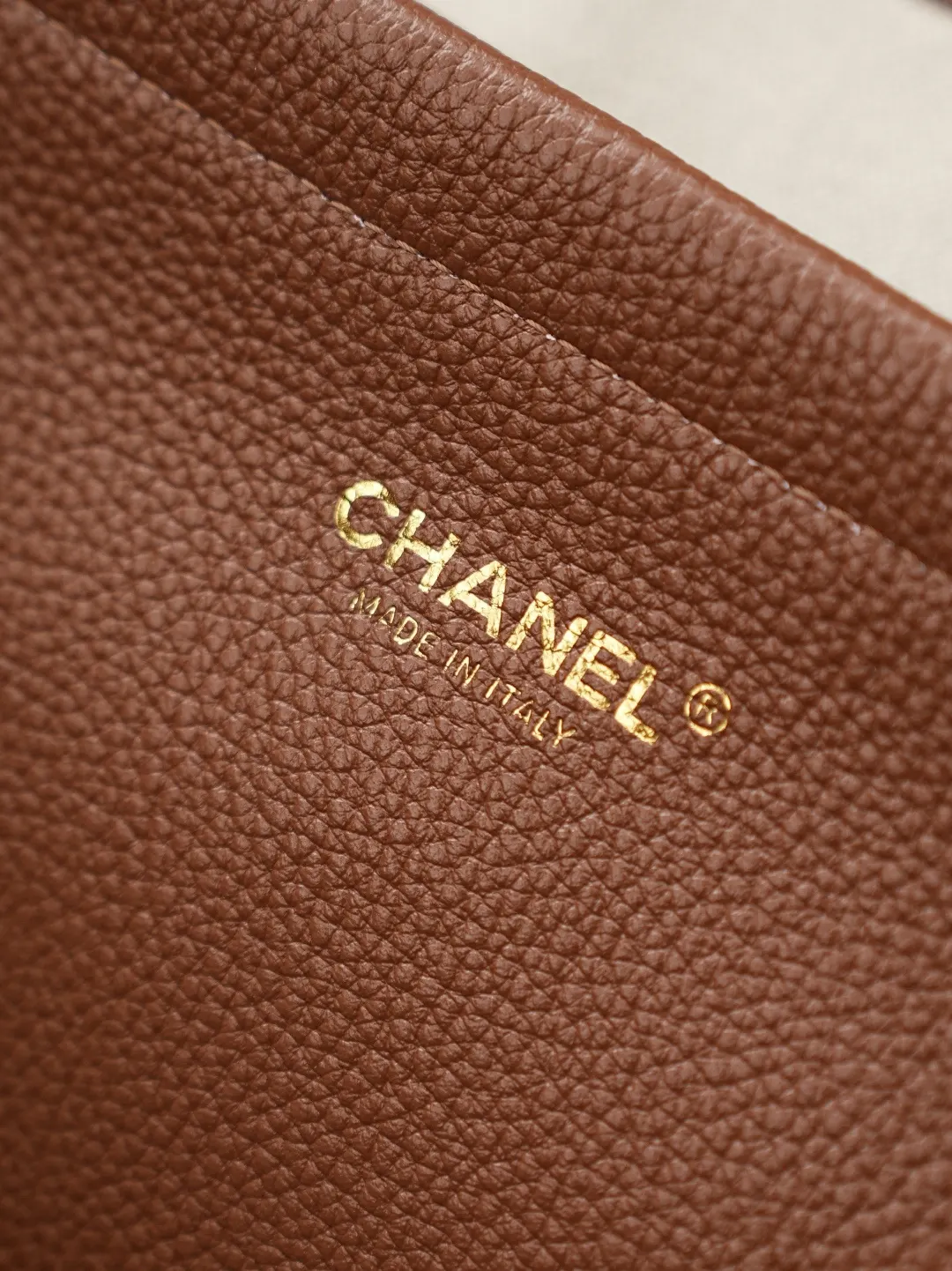 米白 棕色 牛皮 ChaneI 托特tote包王 独 托特包 大容量托特款