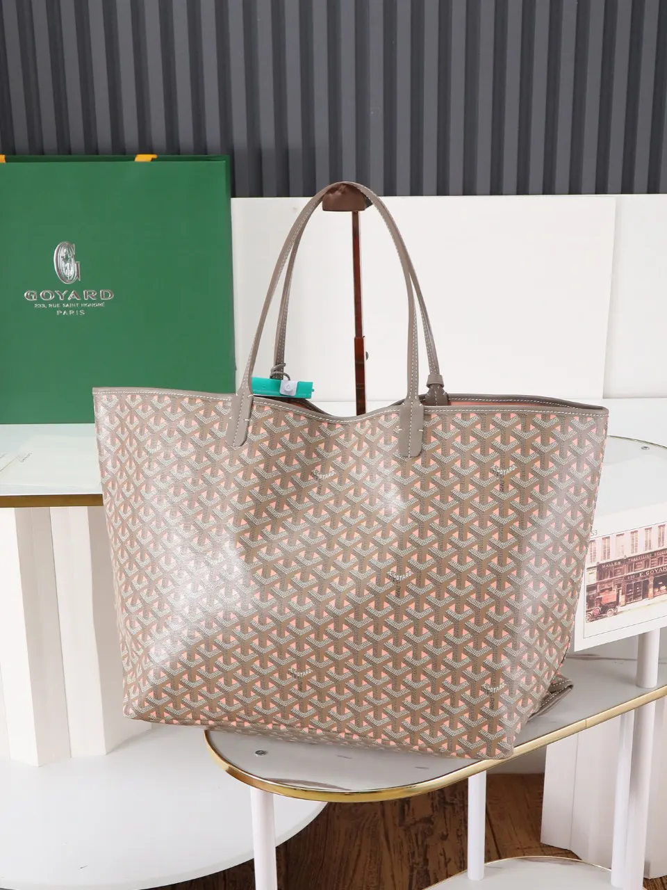 Goyard 帆布 腋下包 复古腋下背款