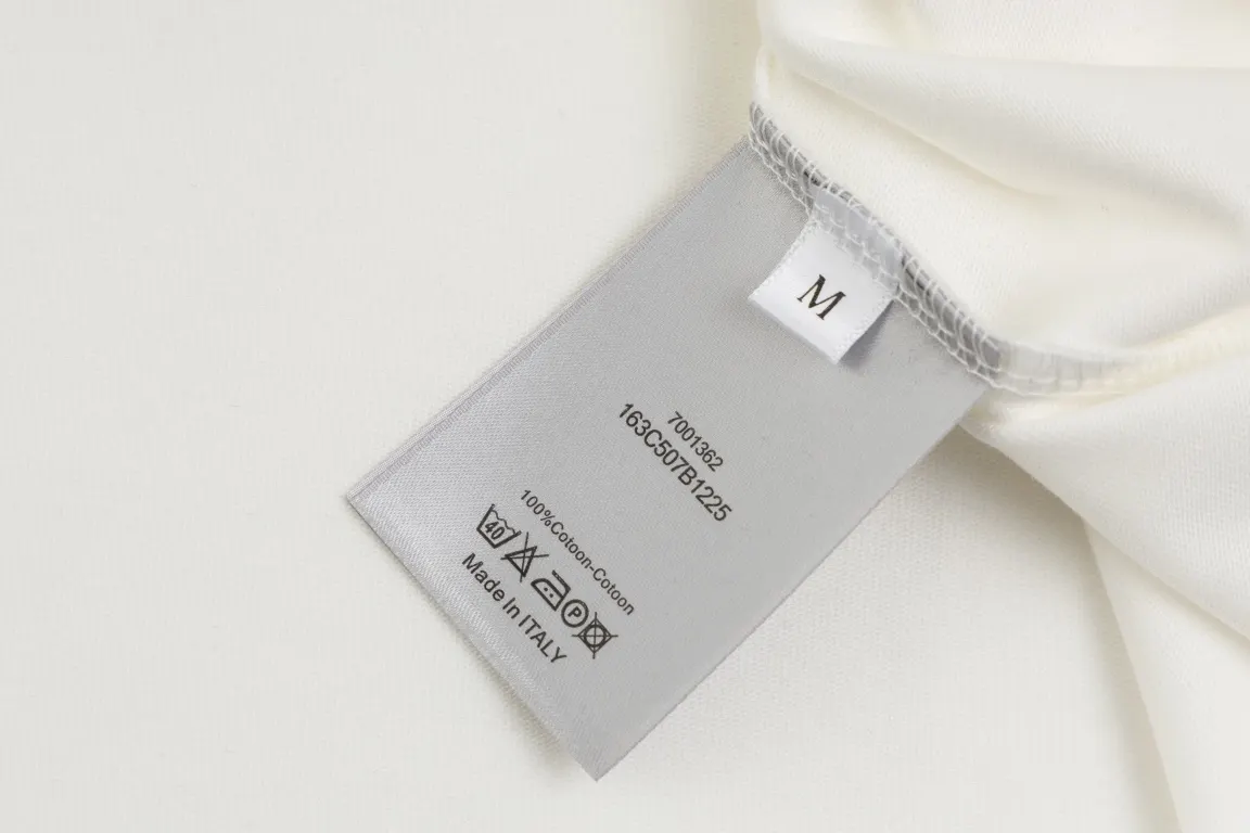 DIOR Logo 刺绣 短袖T恤 休闲百搭款