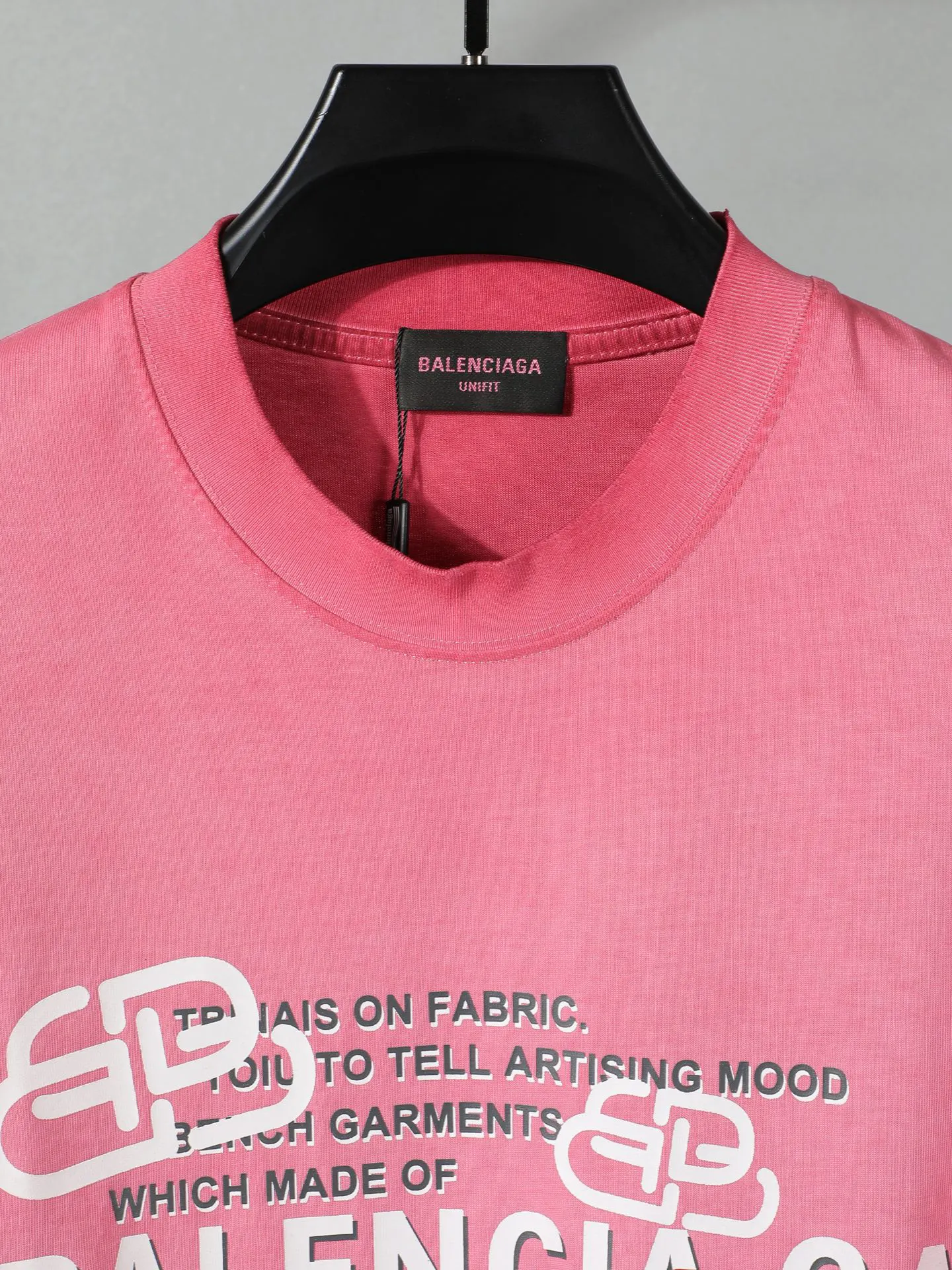 Balenciaga 26SS Logo 字母 短袖T恤