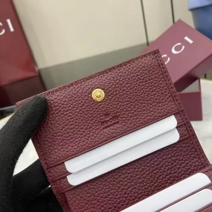 Gucci Marmont 絎縫皮革錢包 日常收納