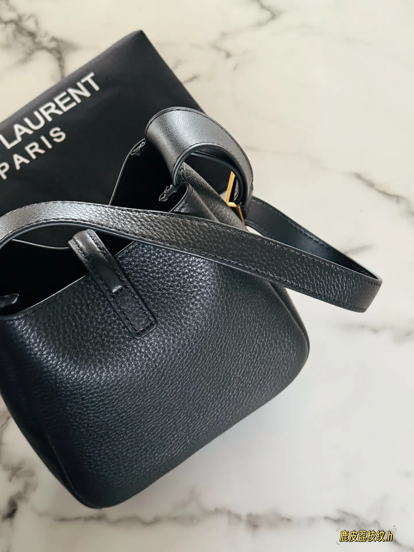 YSL Hobo 牛皮 腋下包 復古腋下背款