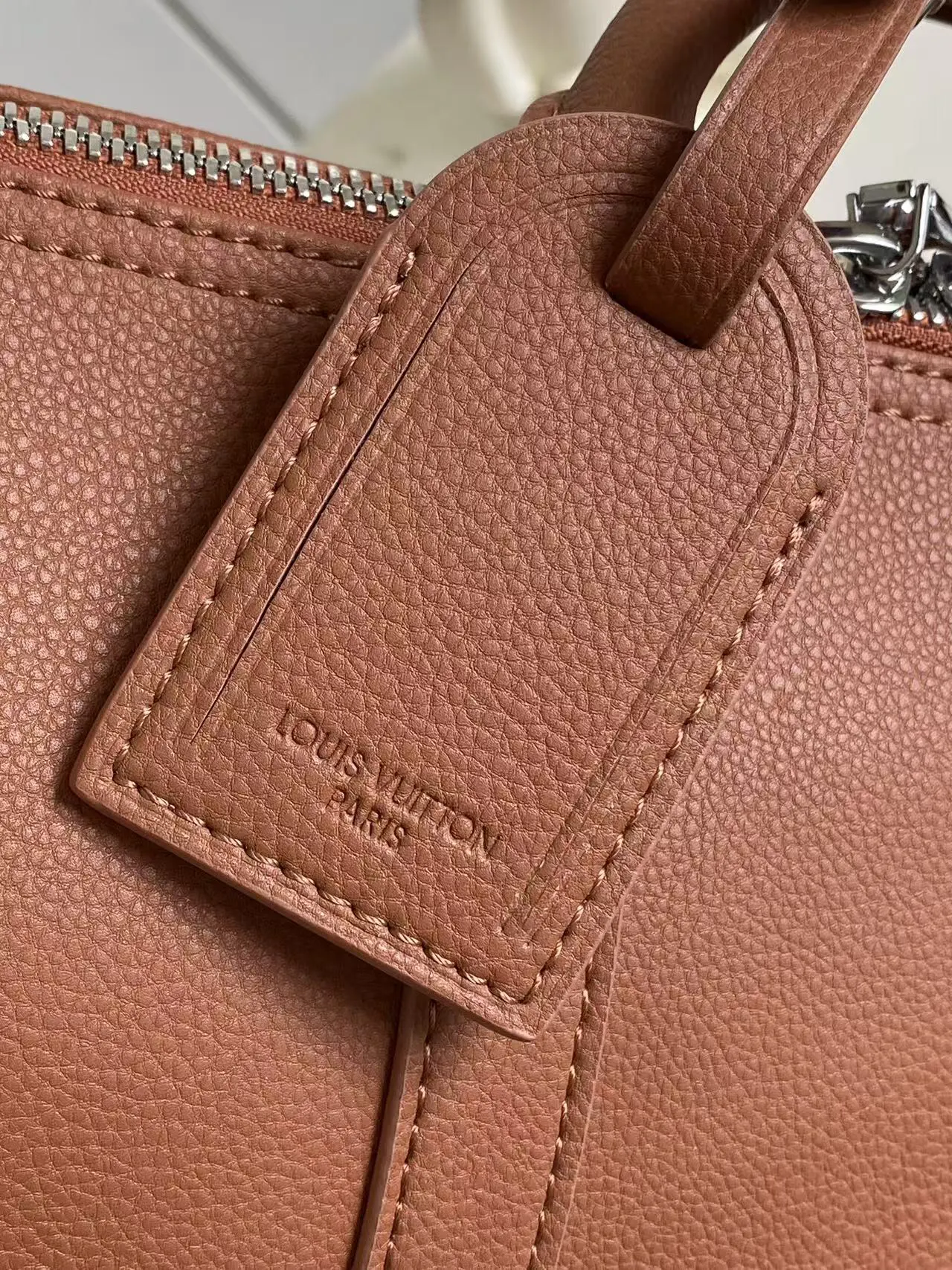 Keepall 棕色 小牛皮 旅行袋 大容量旅行款
