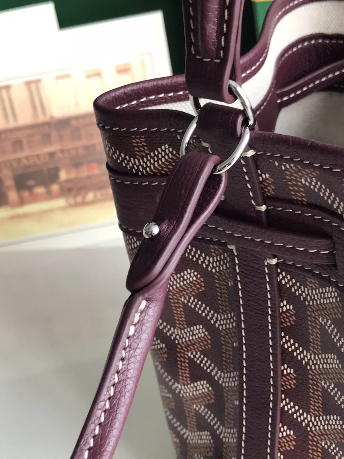 Goyard 皮革 × ×鼎鼎戈雅 水桶包 休闲水桶款