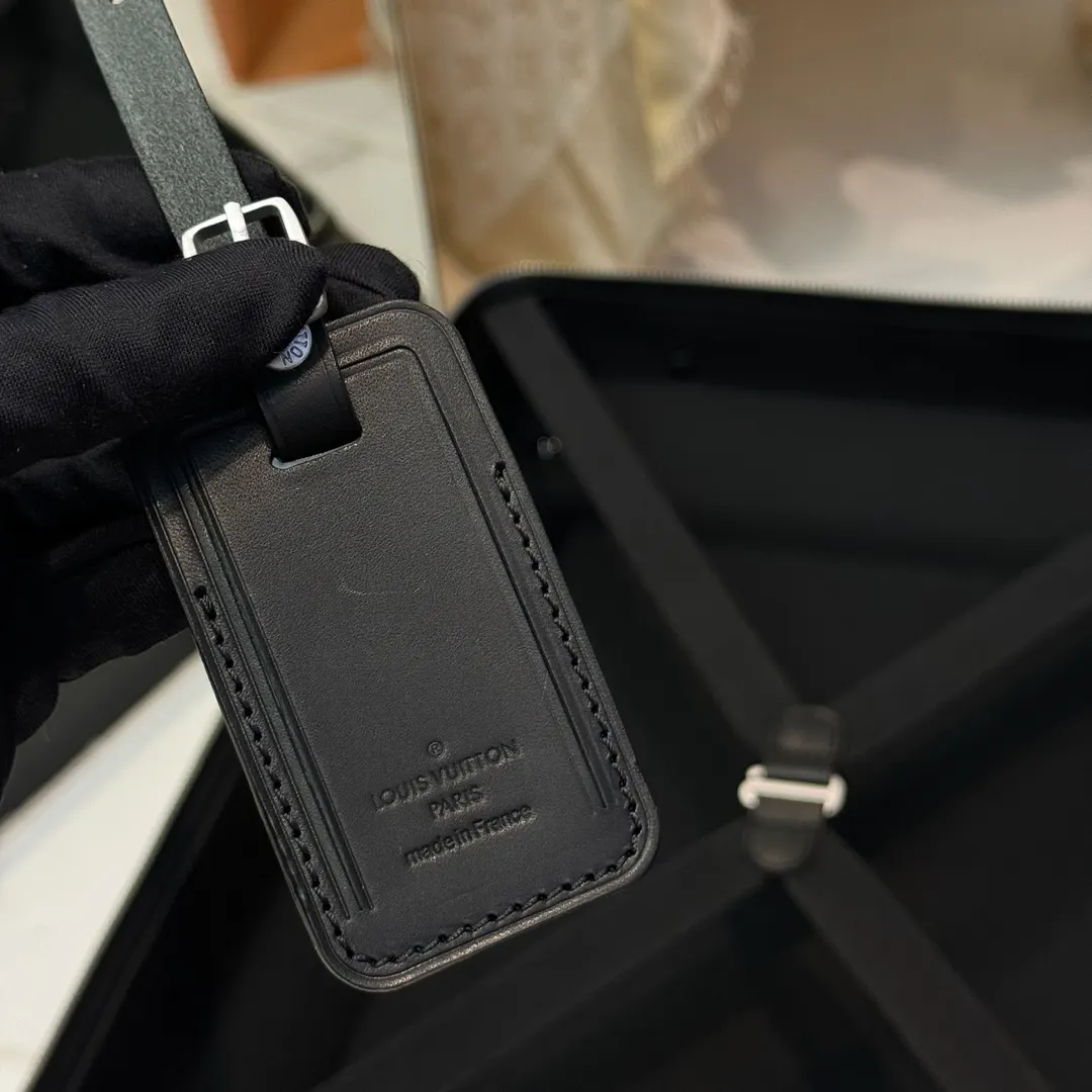 LV 黑色 棕色 帆布 ｜ 版 登机行李箱 四轮 旅行拉杆款 輕便出行款