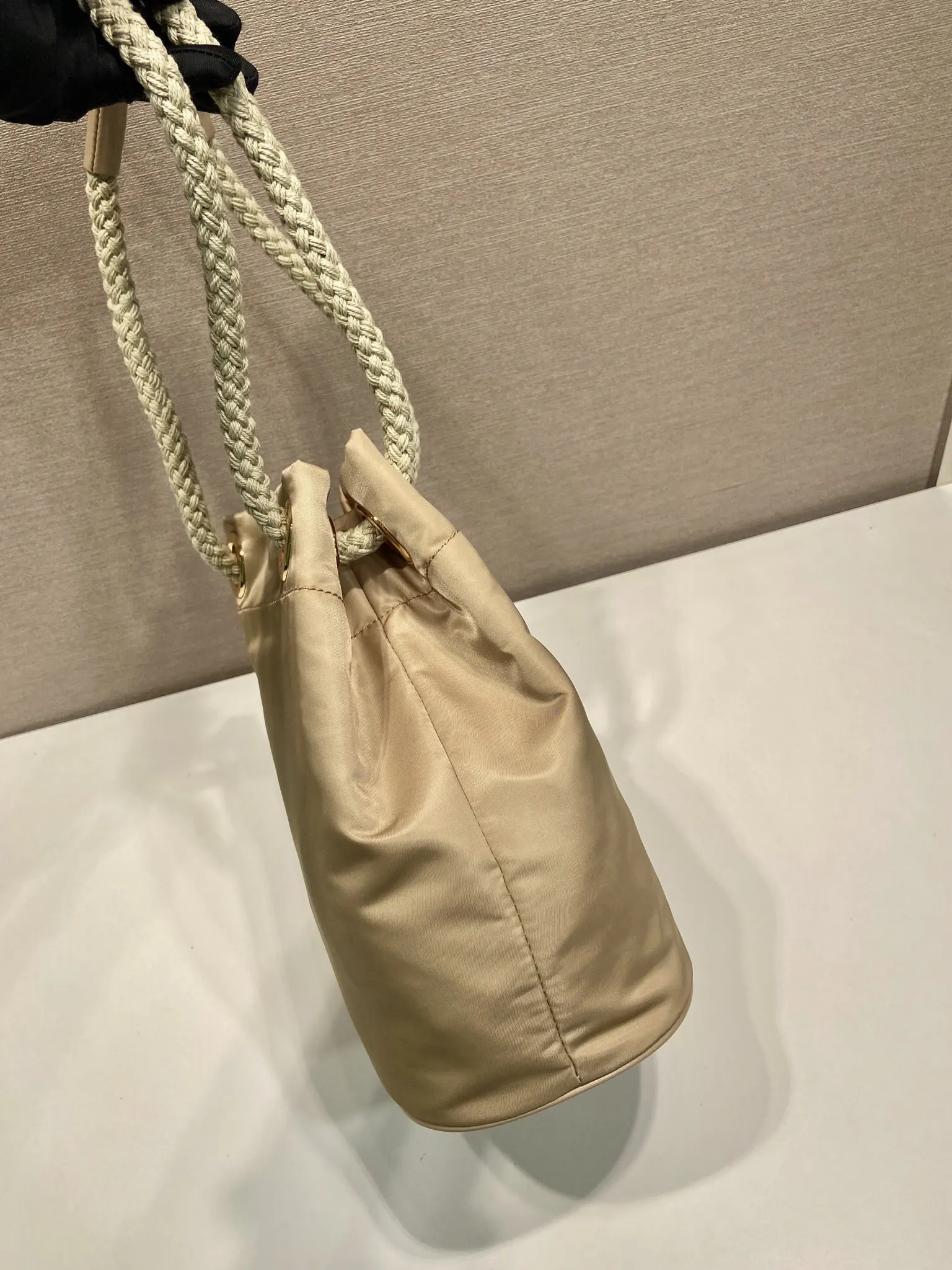 Bucket Bag Casual Leather