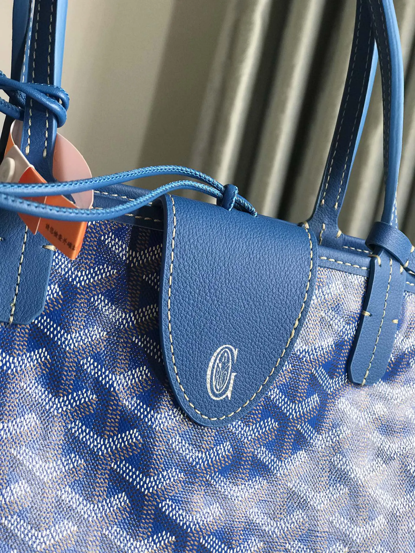 Goyard 蓝色 托特包 大容量托特款
