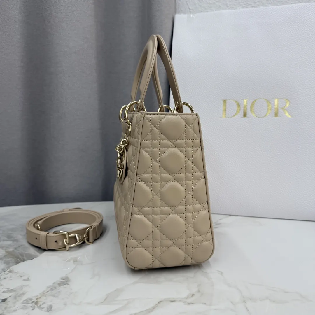 Dior Lady Dior Lady Sheepskin Clip Fine Accessories Handbag Image 8 Dior Lady Dior Lady Sheepskin Clip Fine Accessories Handbag Image 8