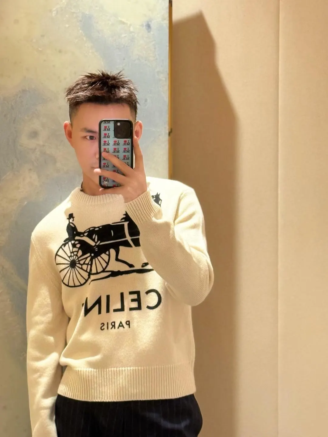 Celine 印花 衬衫 通勤百搭款