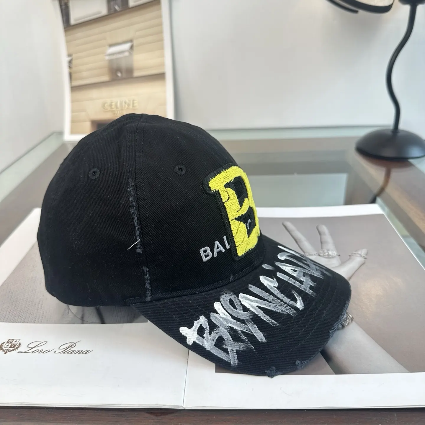Balenciaga Baseball Cap Logo