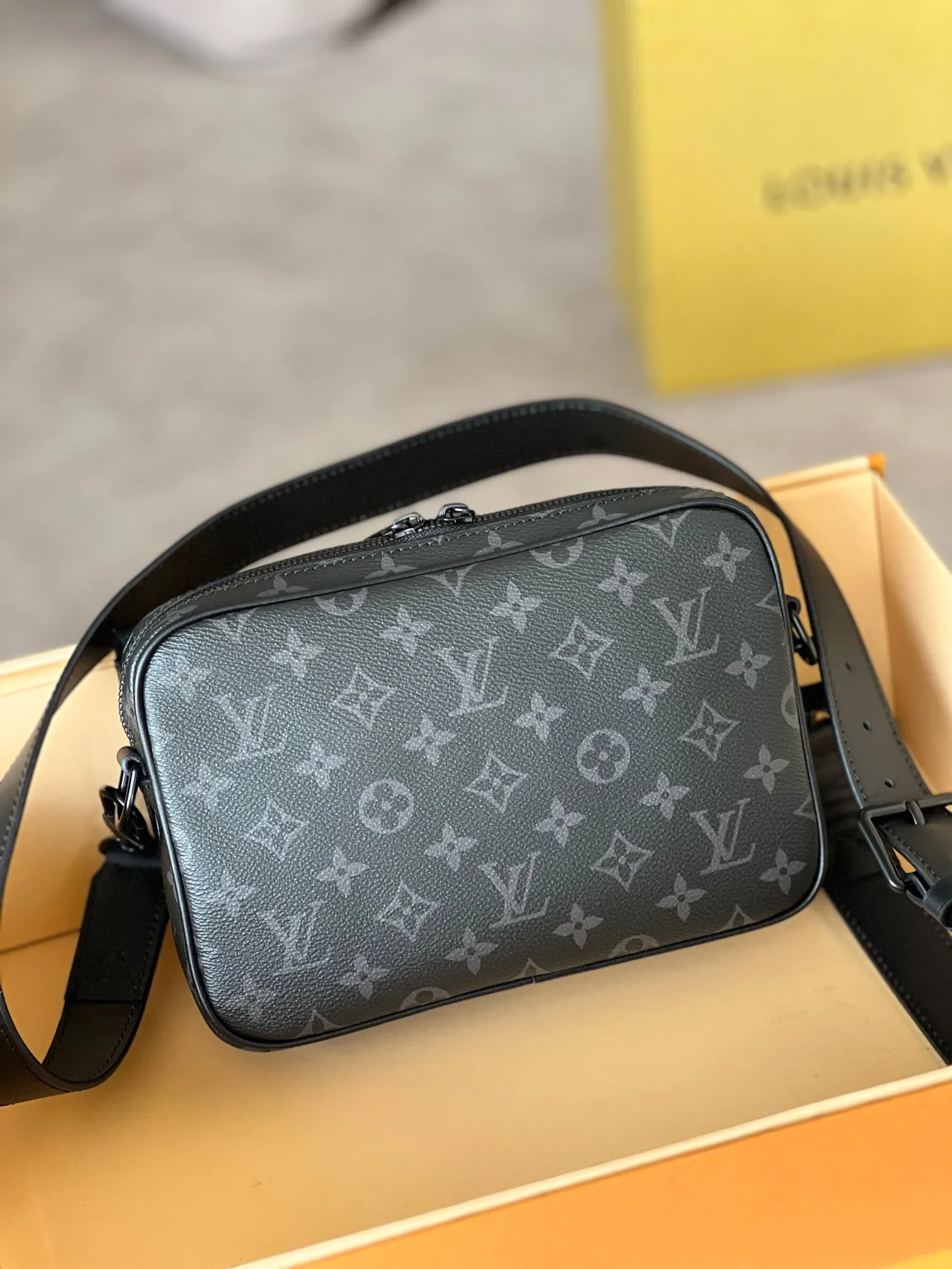 Louis Vuitton Black Chain Bag