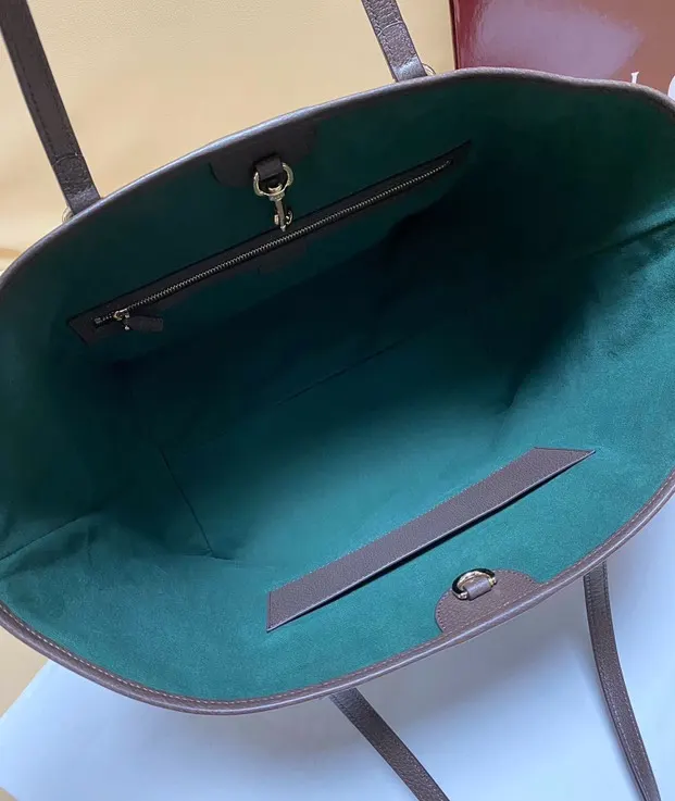 Gucci 棕色 米色 Ophidia托特包 ▫ 尺寸 大容量托特款