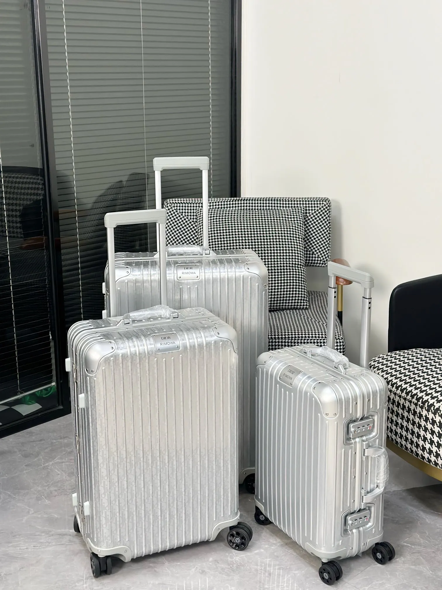 巴黎春夏 发布会上 Dio Ri 行李箱 旅行拉杆款 輕便出行款