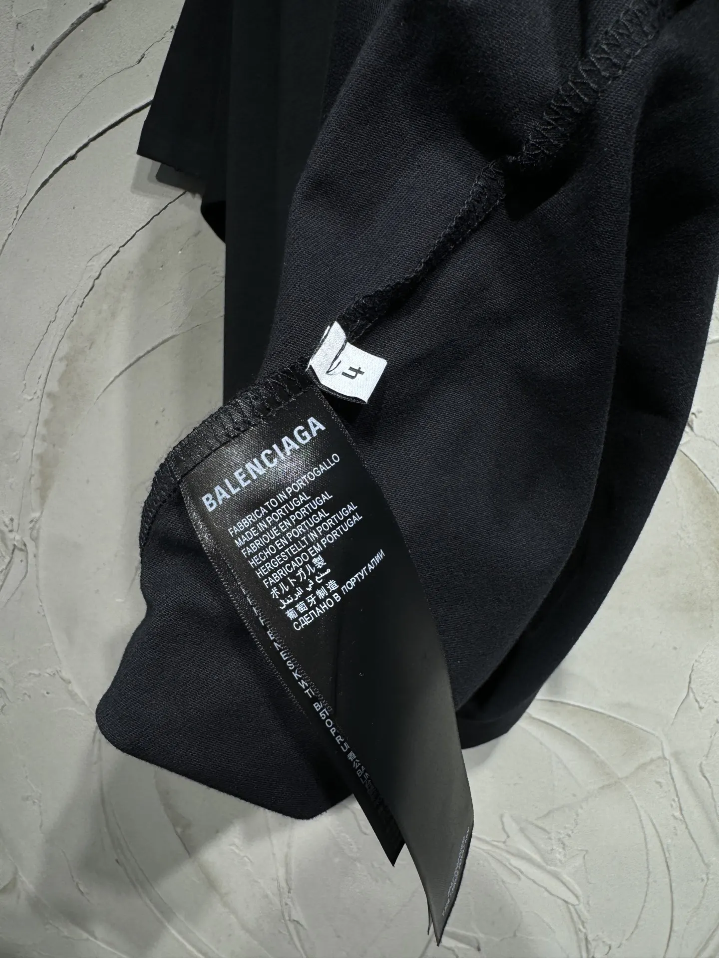 Balenciaga 26SS 粉色 Logo 字母 短袖T恤