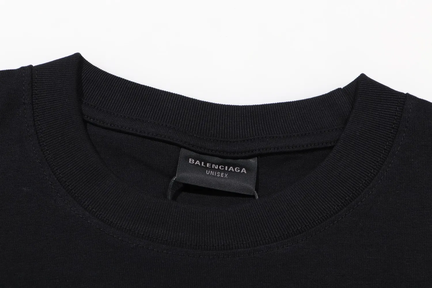 Balenciaga 黑色 短袖T恤 宽松休閒