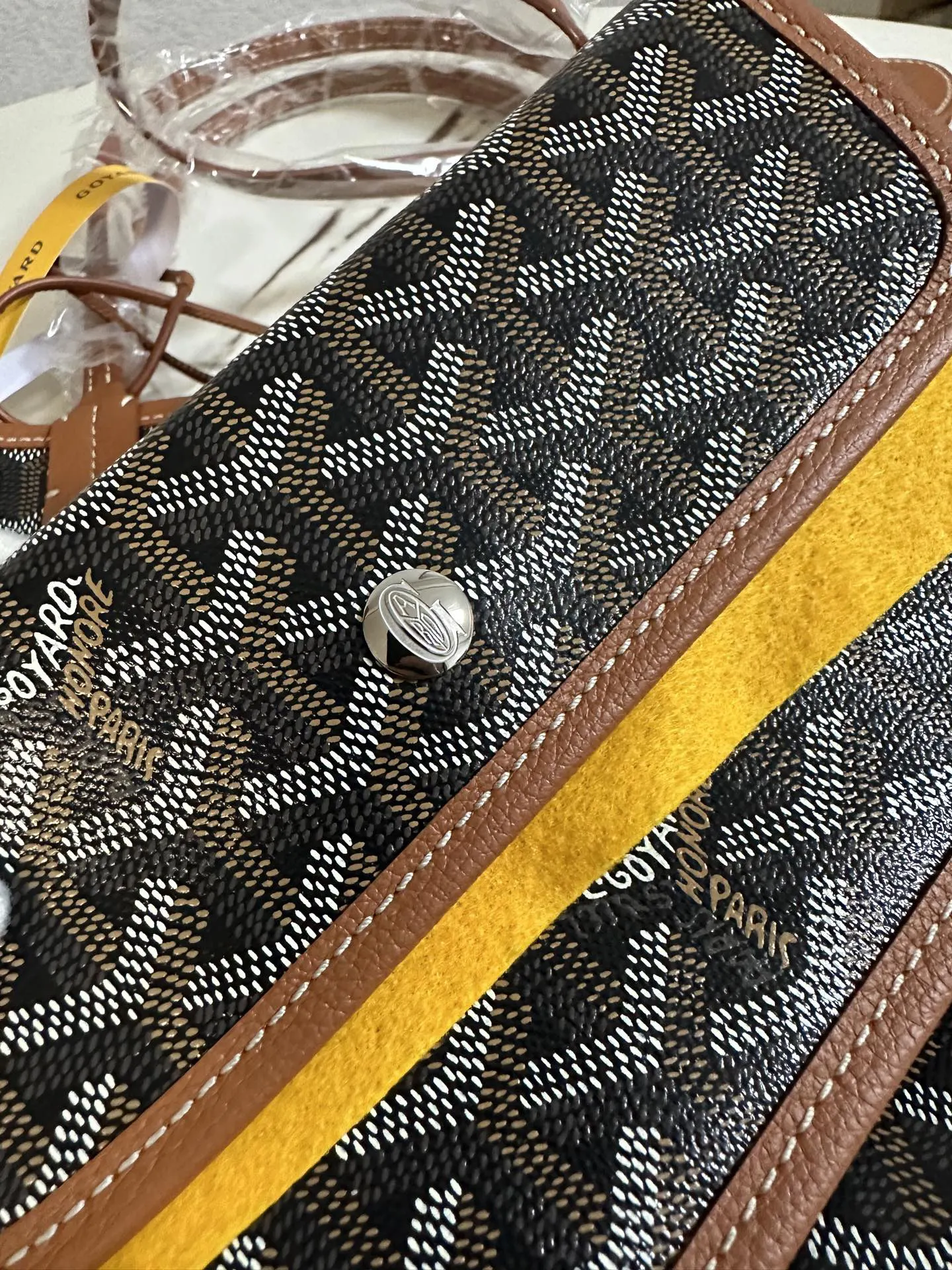 Goyard 棕色 小牛皮 托特包 大容量托特款
