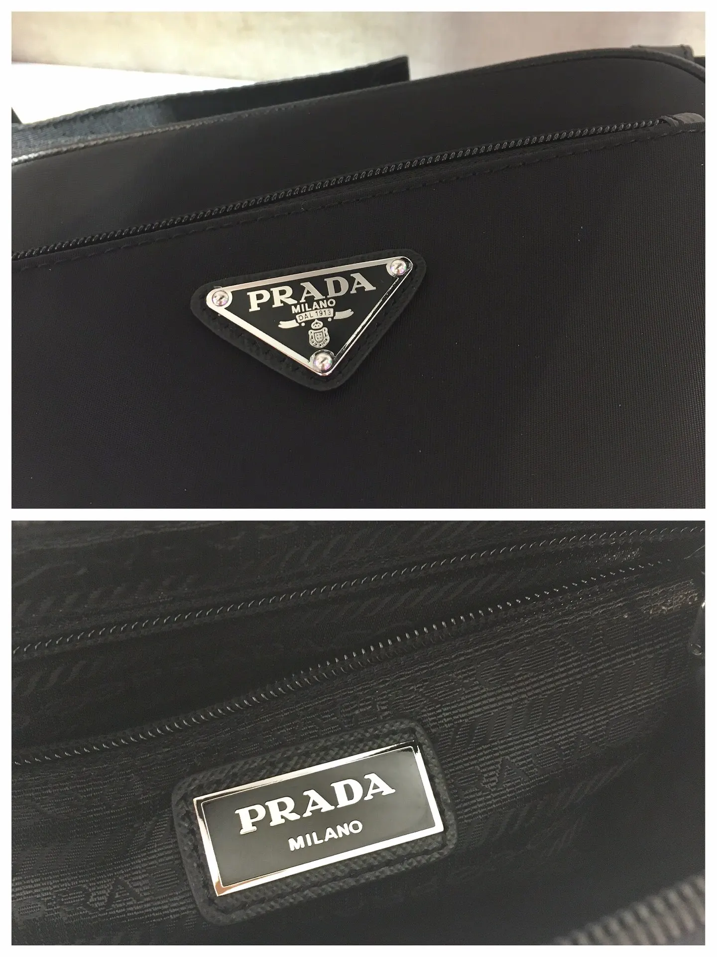 Prada Re-Nylon 黑色 腰包