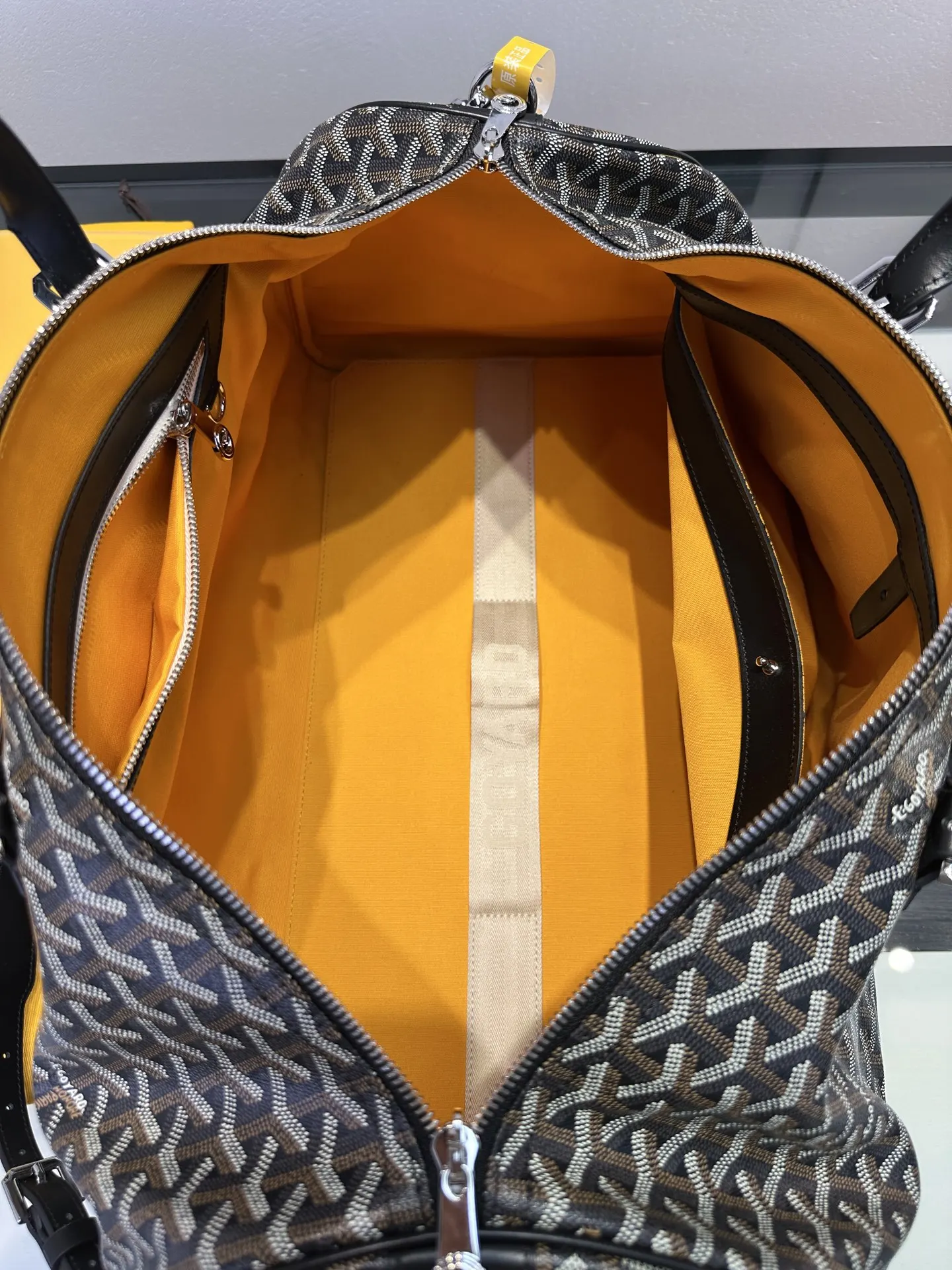Goyard 黑色 戈雅 Boston 旅行袋 黑色 旅行袋 大容量旅行款