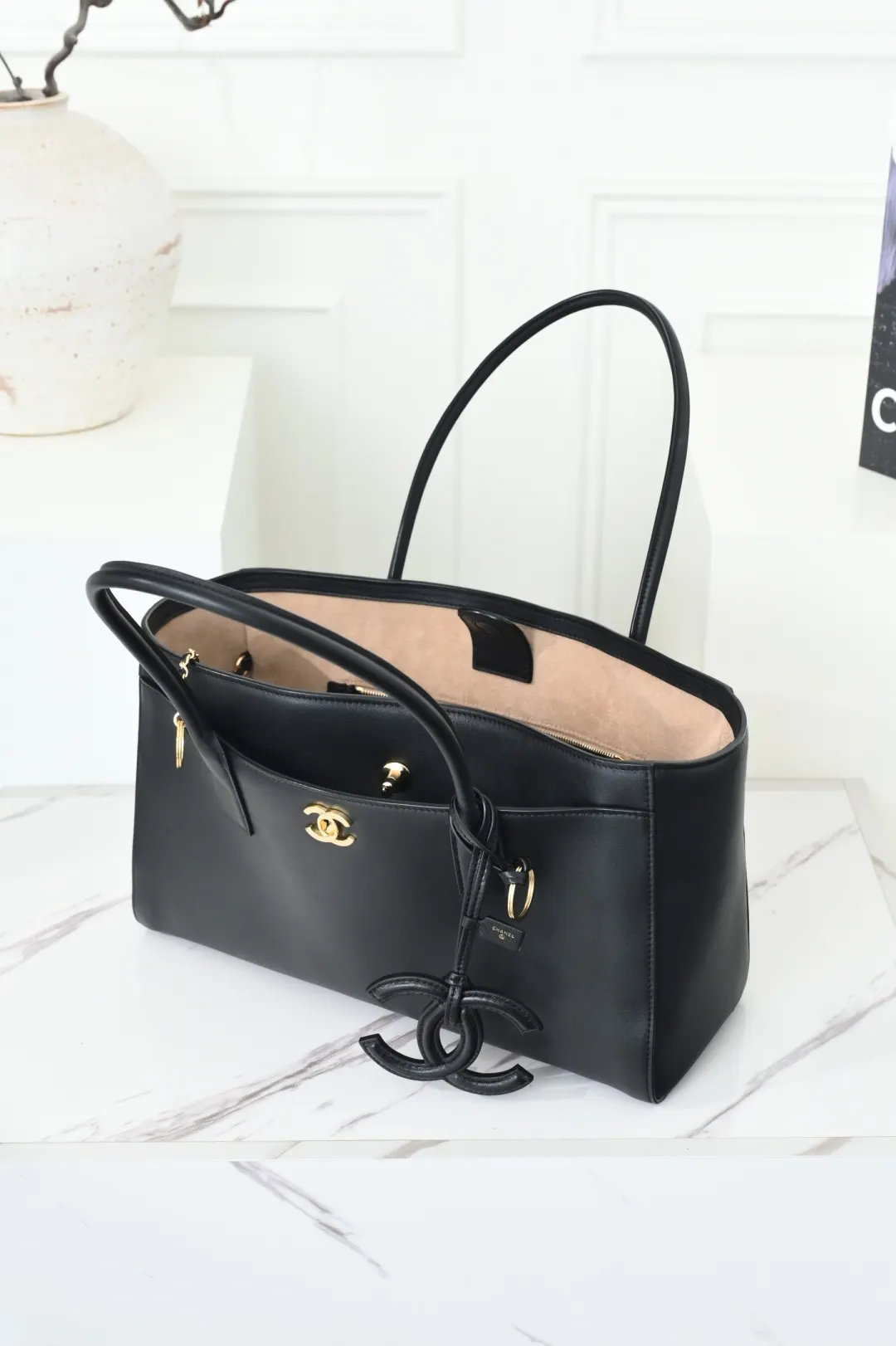 CHANEL Hobo 小牛皮 托特包 大容量托特款