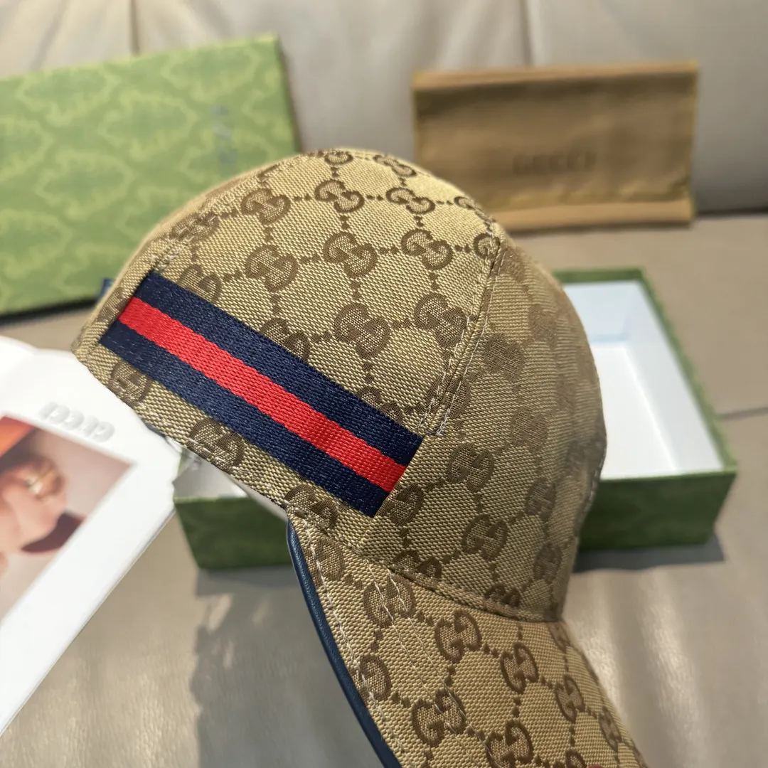 Gucci 牛皮 棒球帽 日常休闲款