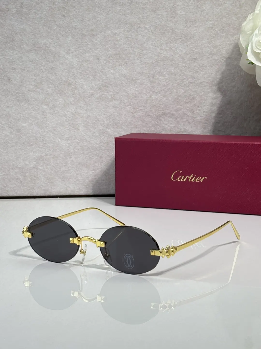 Cartier 墨镜 時尚防晒款