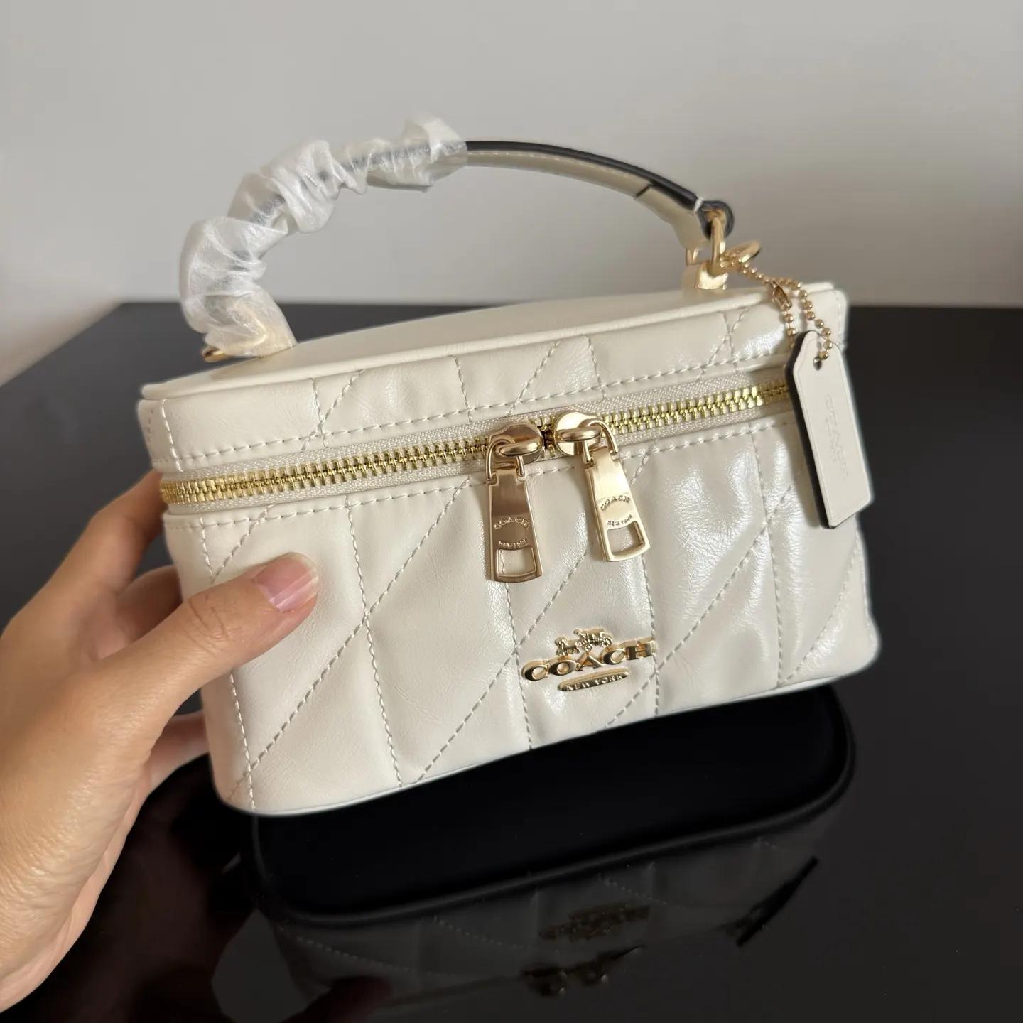 Coach 皮革 Originals 包 的材质选 化妆包 便携收纳款