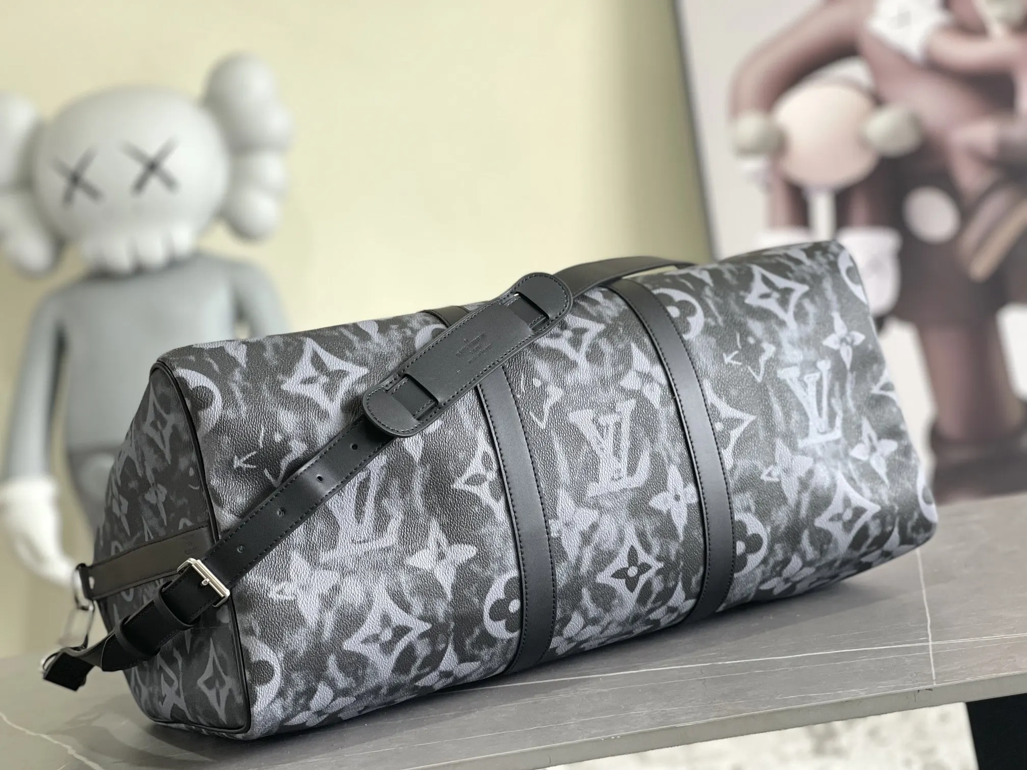 Keepall 牛仔 丹宁 帆布 旅行袋 大容量旅行款