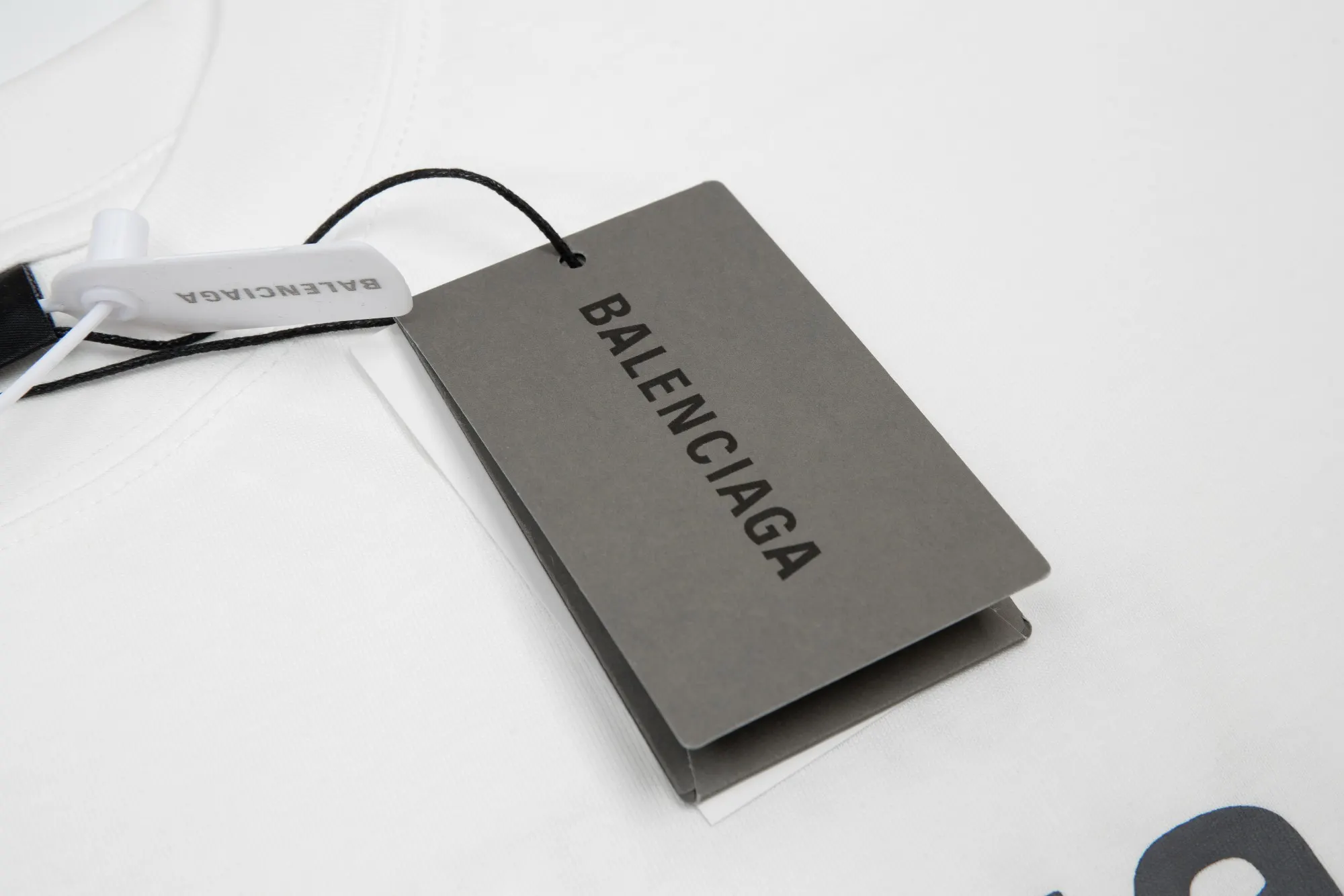 Balenciaga 黑色 短袖T恤 宽松休闲