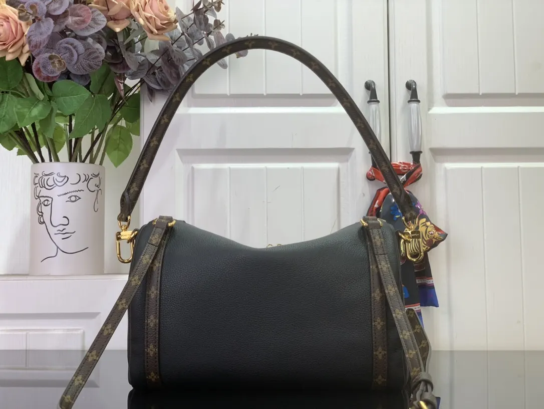 LV Keepall 黑色 牛皮 旅行包 大容量旅行款