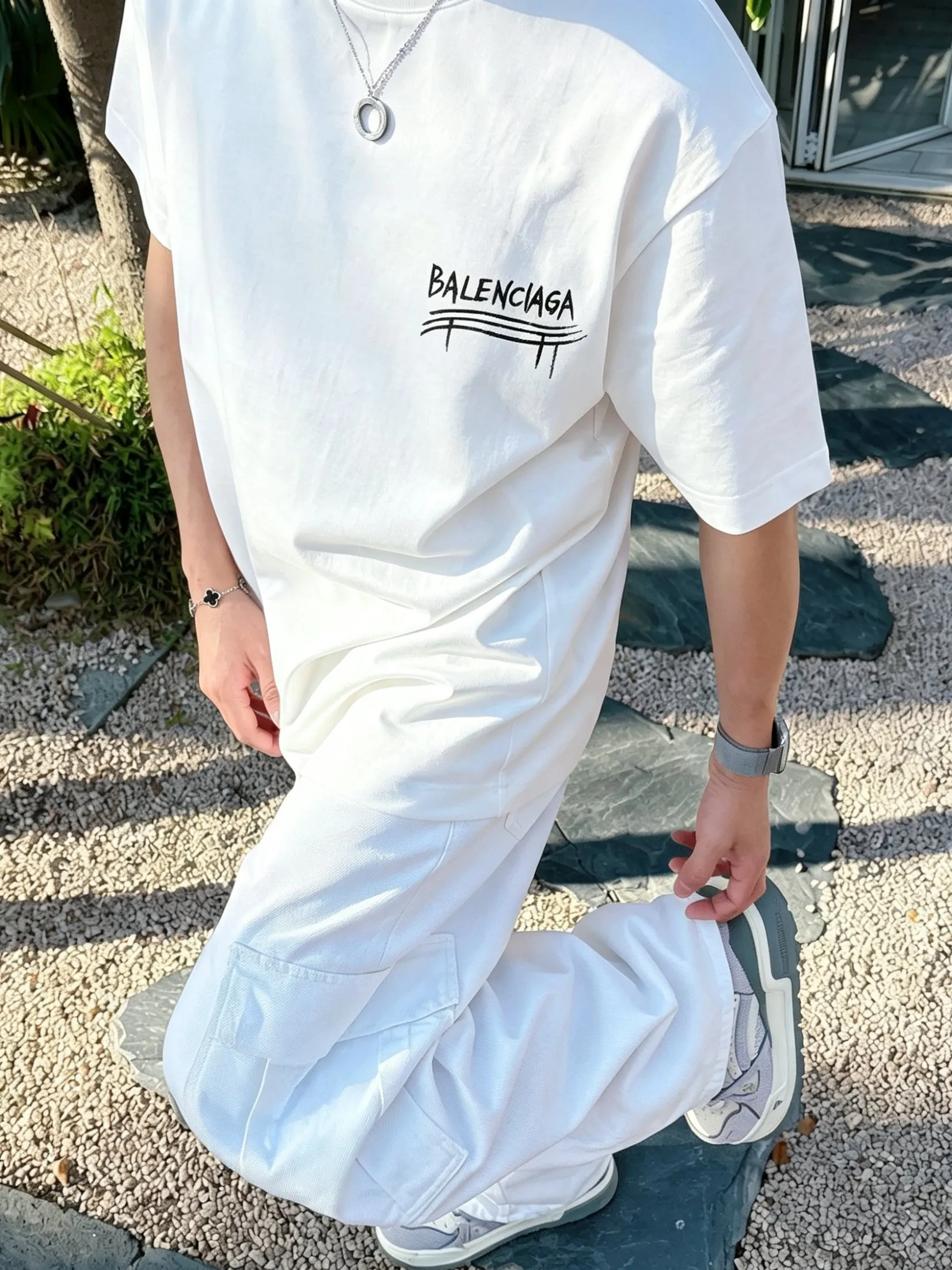 Balenciaga 2026春夏 Logo 字母 短袖T恤 街頭休閒款