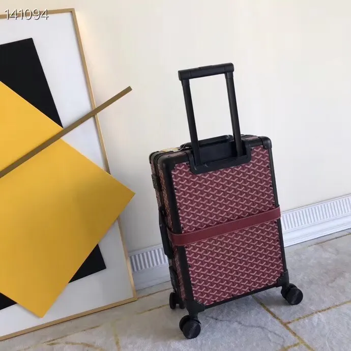 Goyard 戈雅 行李箱 拉杆箱 時尚新宠 復古形的 旅行拉杆款 輕便出行款
