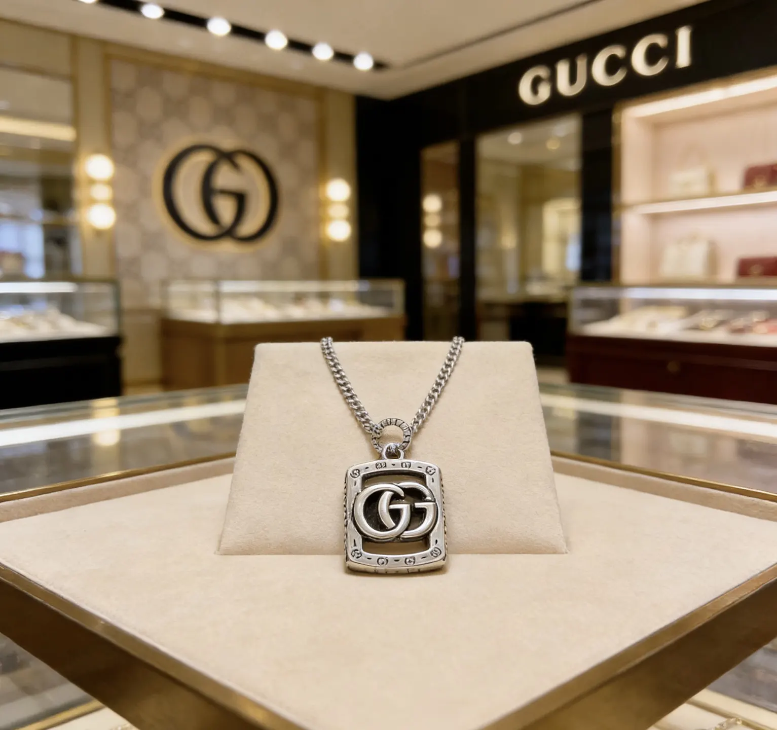 Gucci 链条包 单肩斜挎款