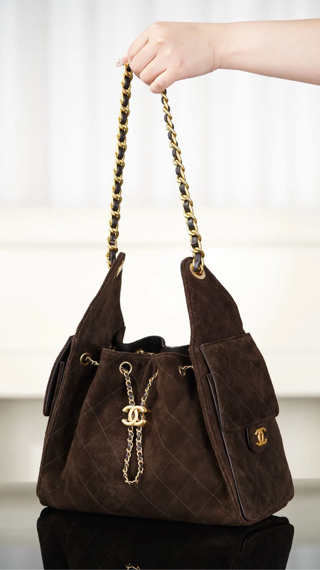 Brown Bucket Bag Casual