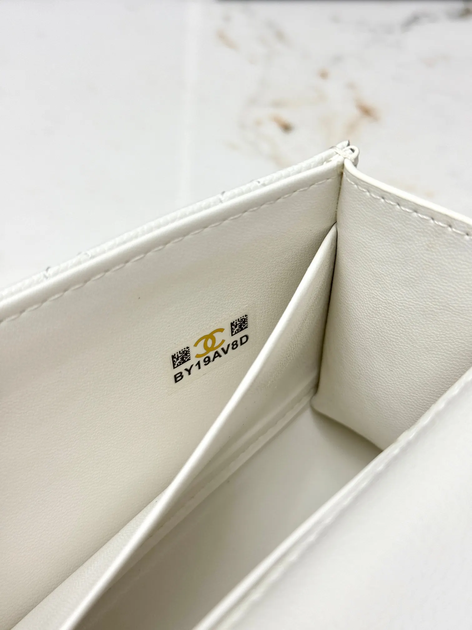 Chanel 白色牛皮Kelly手提包 金链斜挎