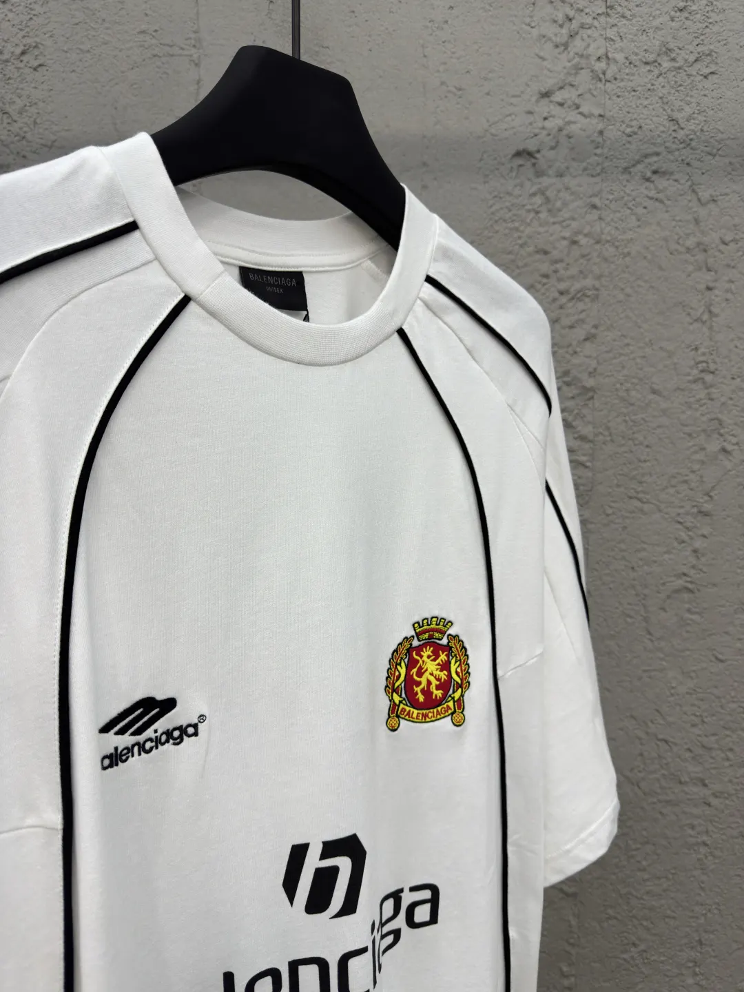 Balenciaga White Cotton Short Sleeve T-Shirt Street