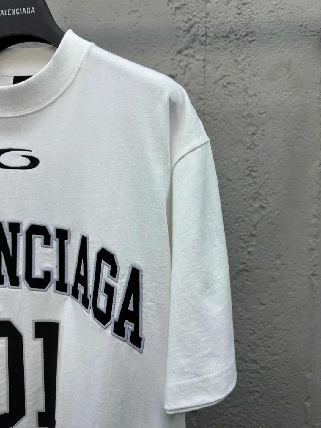 Balenciaga Blue Short Sleeve T-Shirt Street