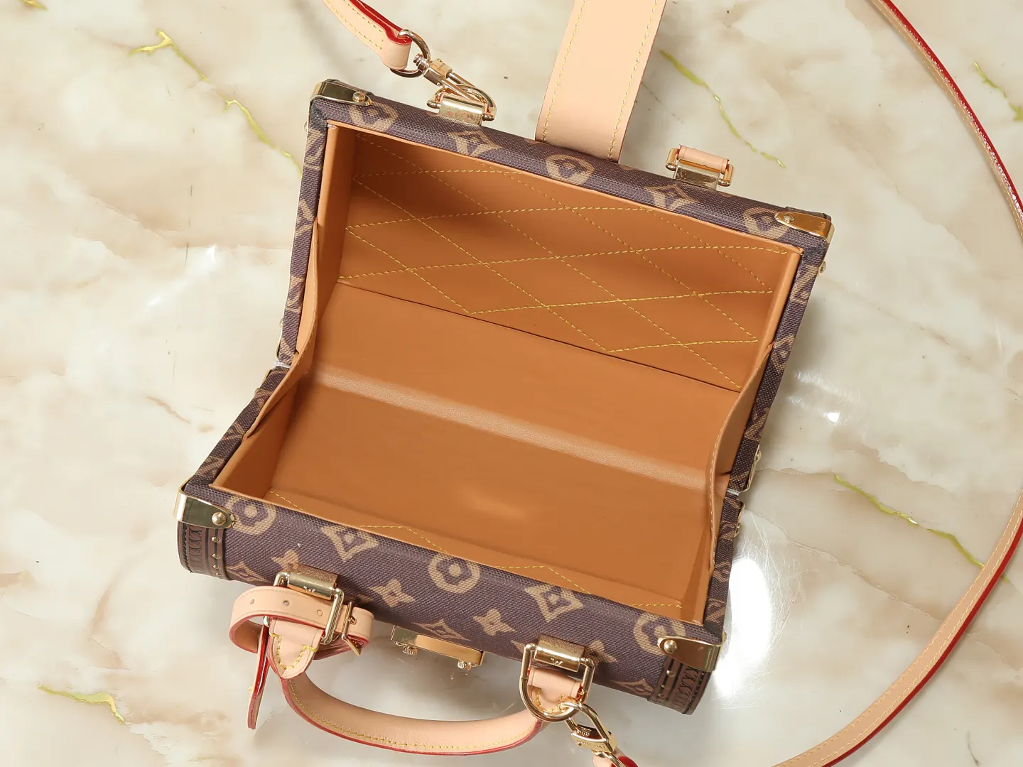 LV Speedy 牛皮 旅行包 大容量旅行款