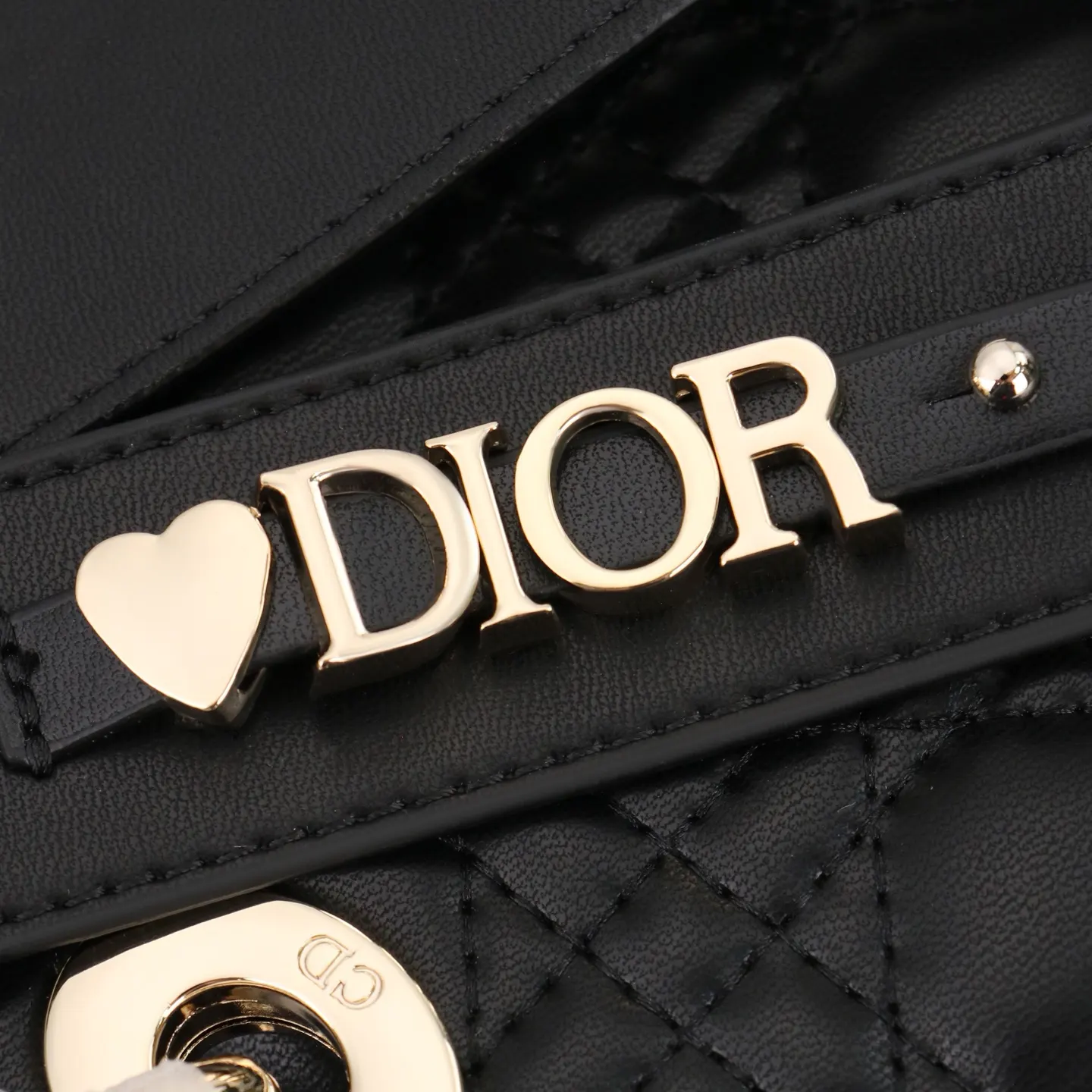 Dior Lady Dior 迷你 黑色 手提包