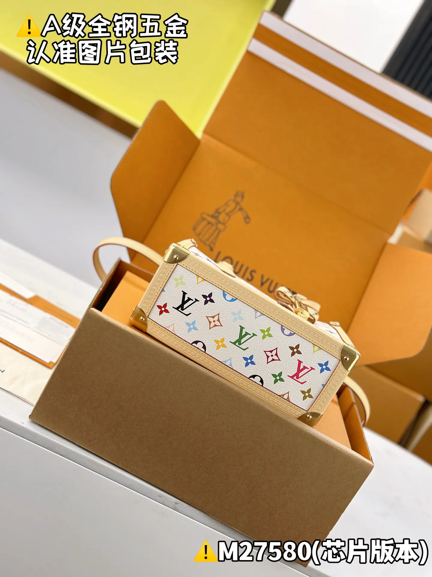 LV Onthego 白色彩色老花手袋 小号款 经典款｜ORBUYBAG 岚奢包高端时尚精品