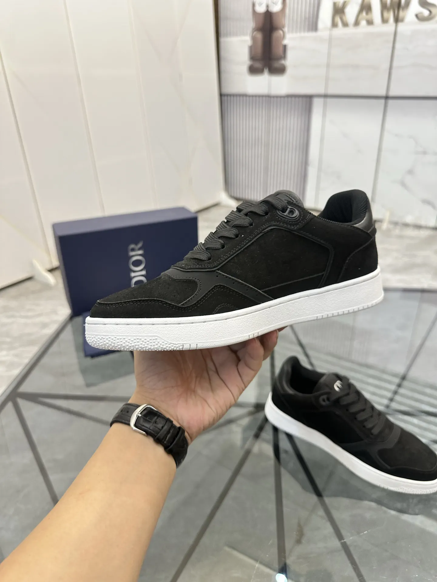 Dior 黑色低帮休闲鞋
