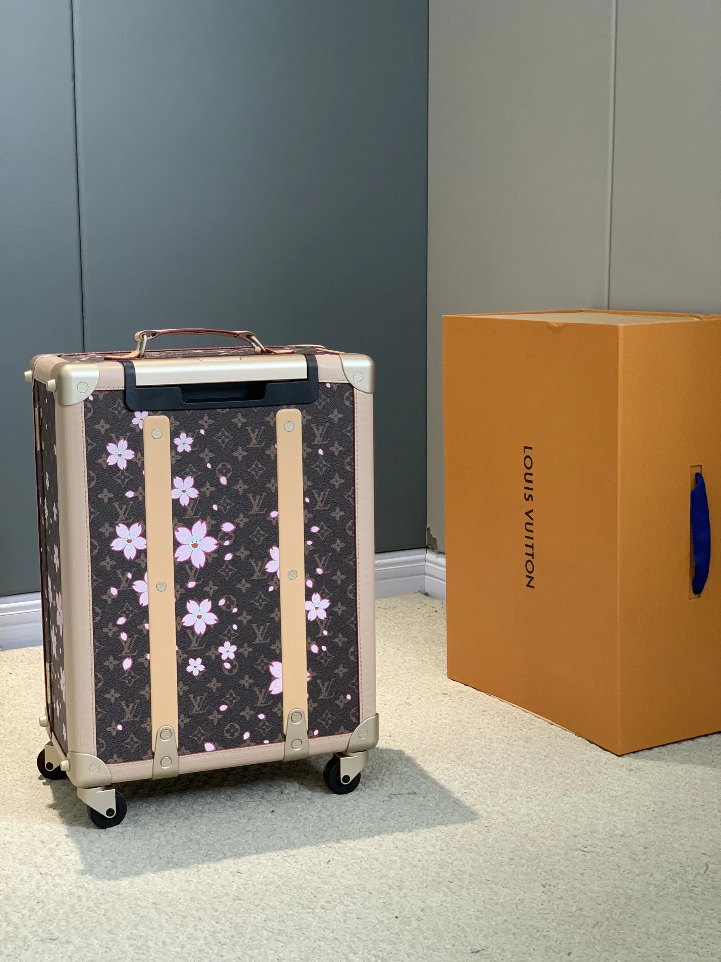 Suitcase Travel Lightweight Leather